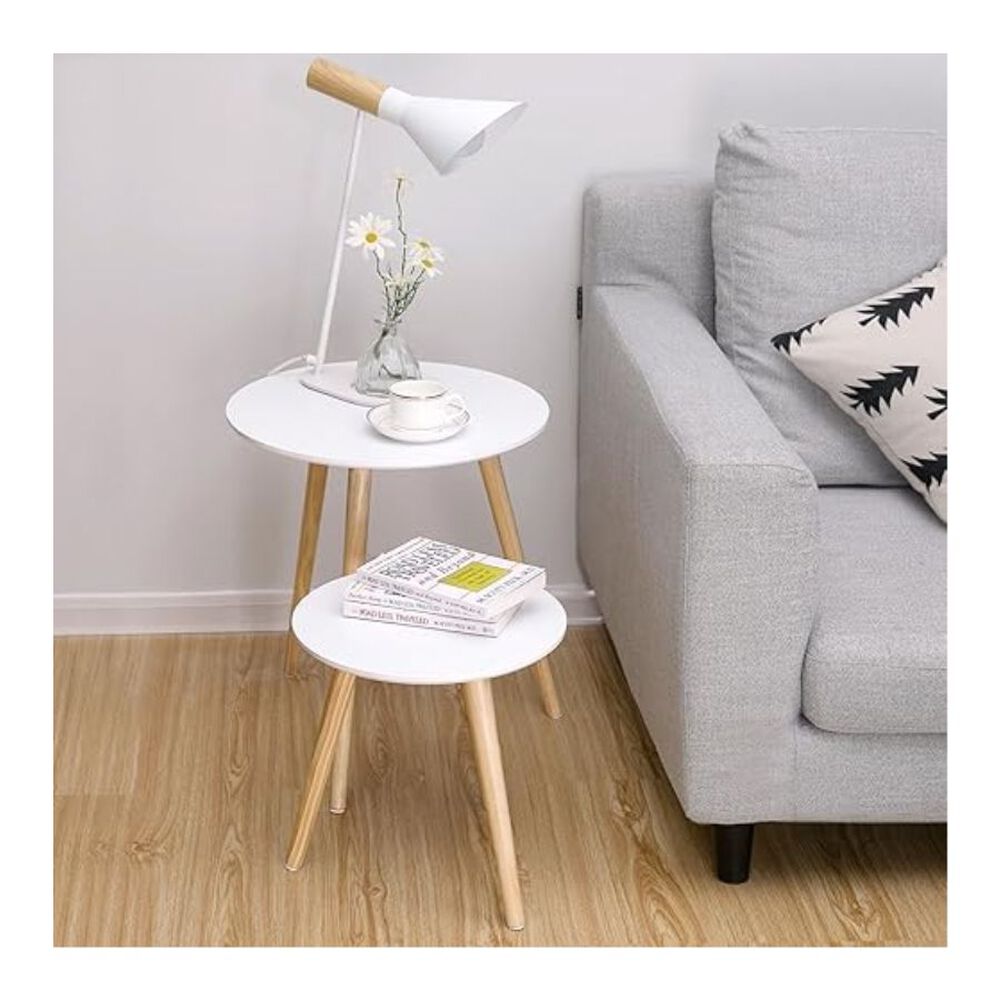 Juego 2 Mesas Redondas Mesas Auxiliares image number 1.0