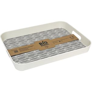 Bandeja Biobamboo Rayas 41x31 Cm Decogreen