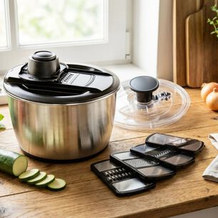 Centrifugador Y Mandolina Para Verduras Simple Cook