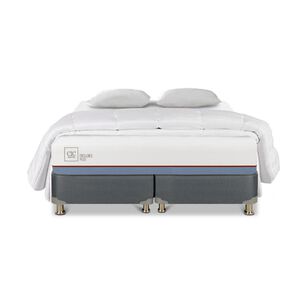 Cama Americana Cic Excellence Plus / 2 Plazas / Base Dividida + Textil