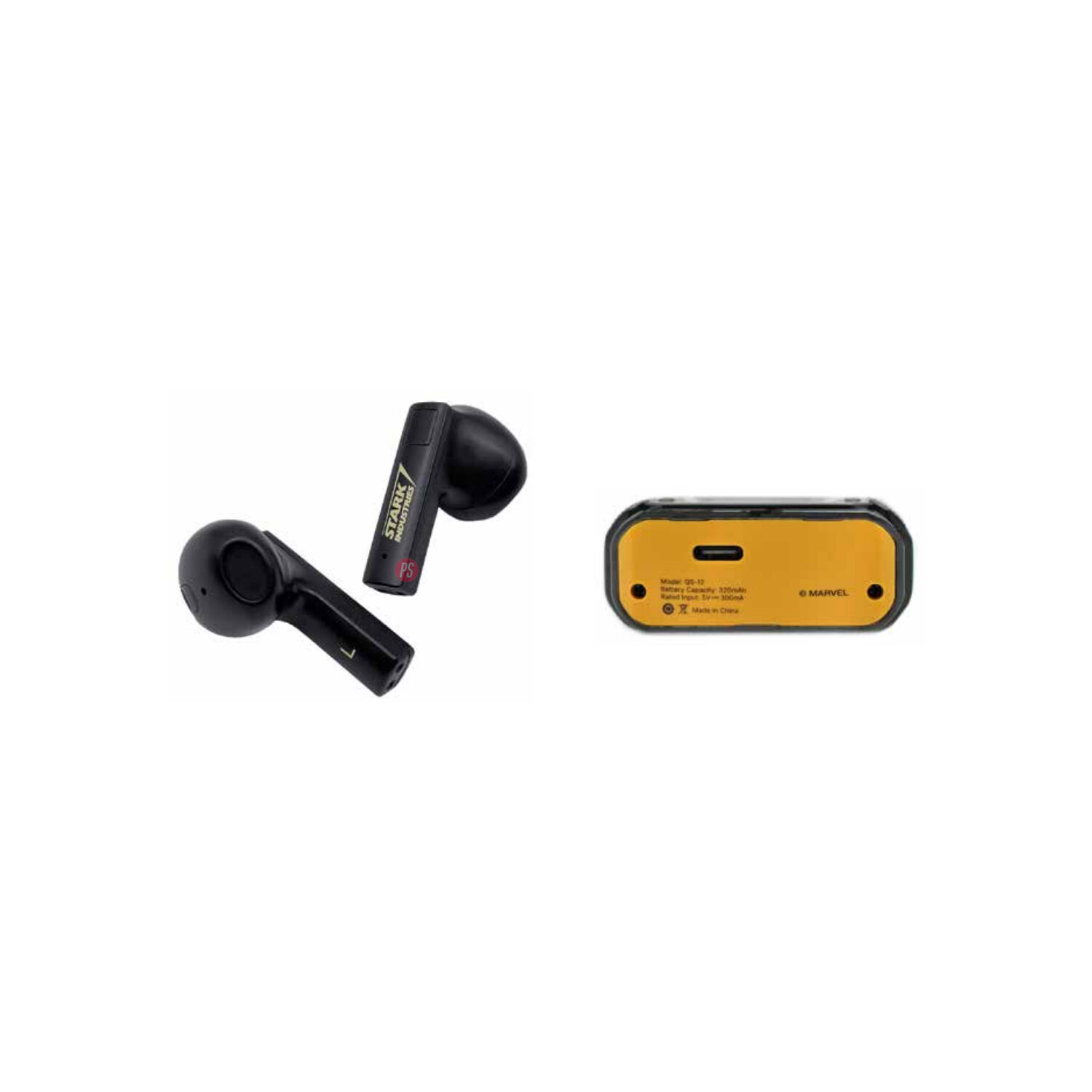 Aud&iacute;fonos Iron Man Bluetooth Color Negro - Ps image number 2.0