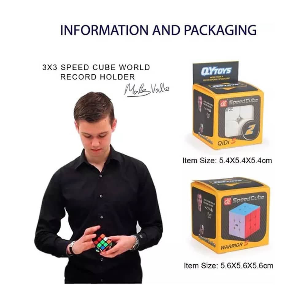 Pack 2 Cubos Tipo De Qiyi 2x2, 3x3 image number 3.0