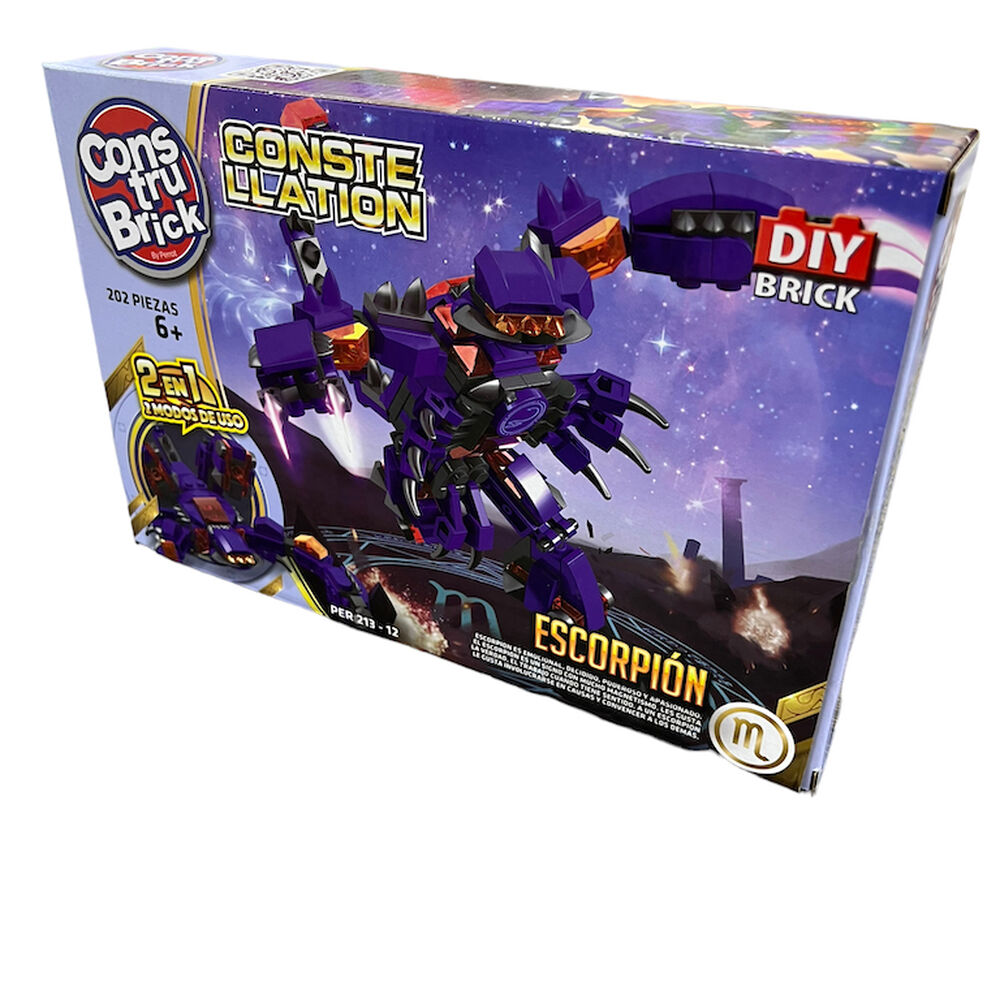 Juego Bloques 2 En 1 Construbrick Constellation 142-204 Pcs image number 2.0