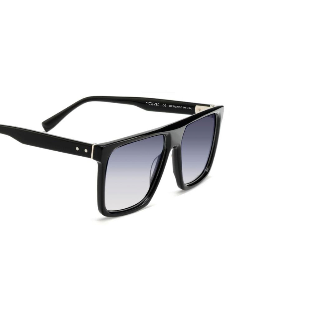 Lentes De Sol Freddie Negro York Eyewear image number 2.0
