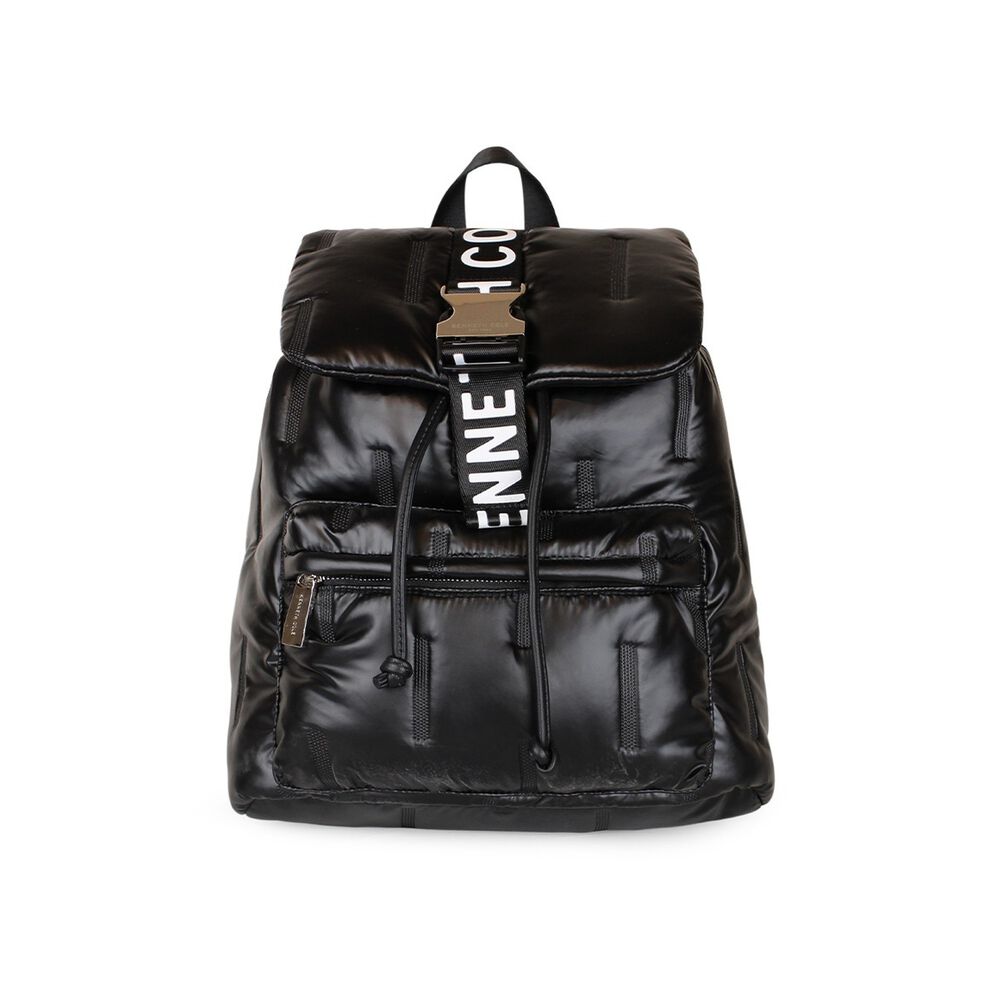 Mochila Negra Piper Metalizada Kenneth Cole image number 0.0