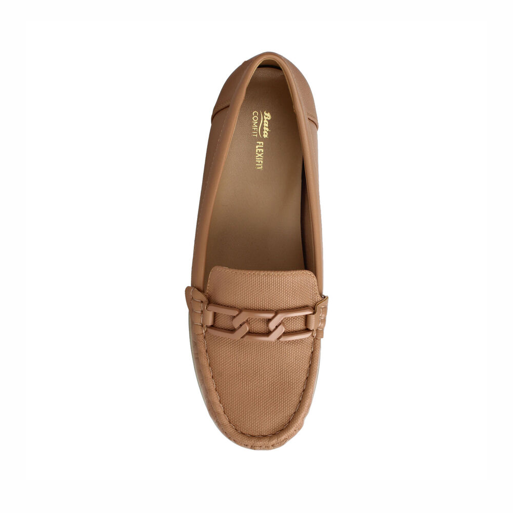 Mocasin Mujer Bata Flipi Camel image number 3.0