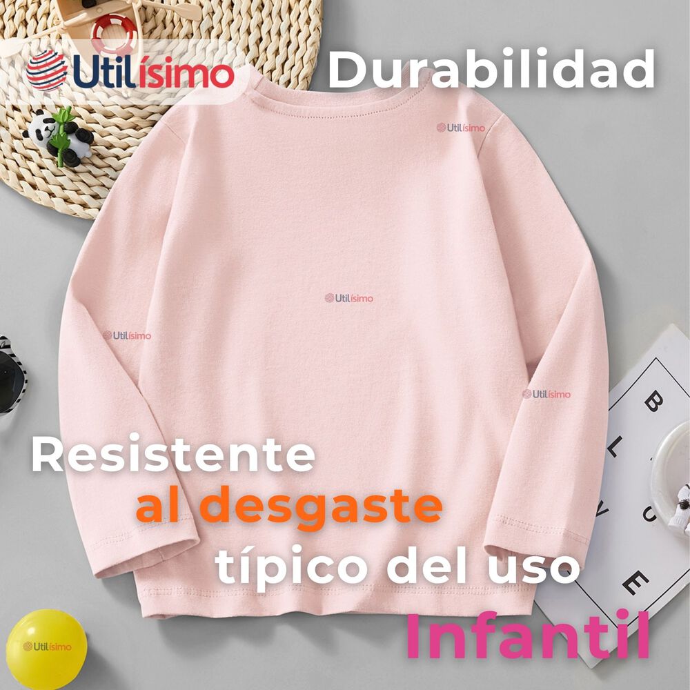 Polera Manga Larga Niña 100% Algodón Dinosauro Unicornio Rosado Camiseta image number 6.0