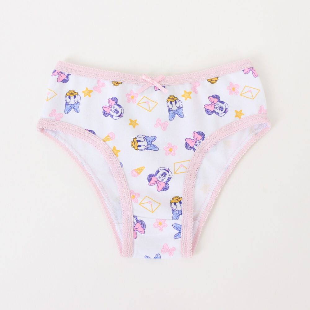 Tripack Calz&oacute;n Ni&ntilde;a Rosado Full Print Minnie & Daisy Disney image number 1.0