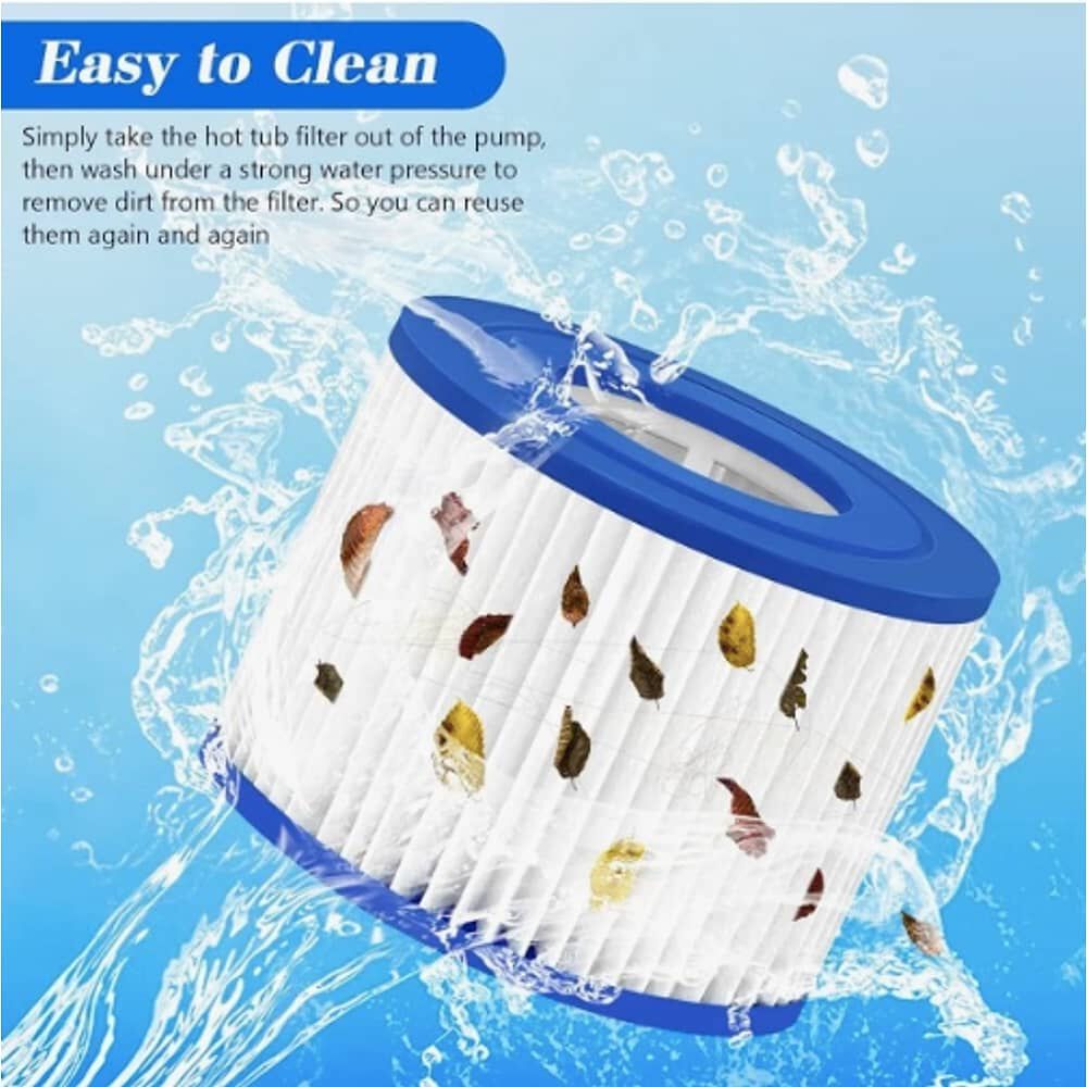 Repuesto Cartucho De Filtro Tipo Vi Para Lay-z-spa Pack 6 Un image number 3.0