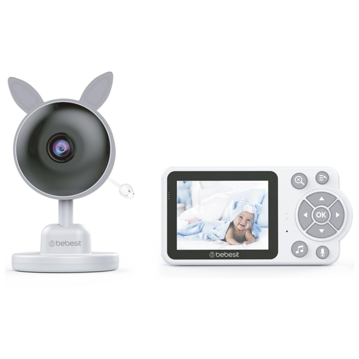 Monitor Camara Bebesit Smartguard 2.0 4X Zoom Con Ruido Blanco image number 8.0