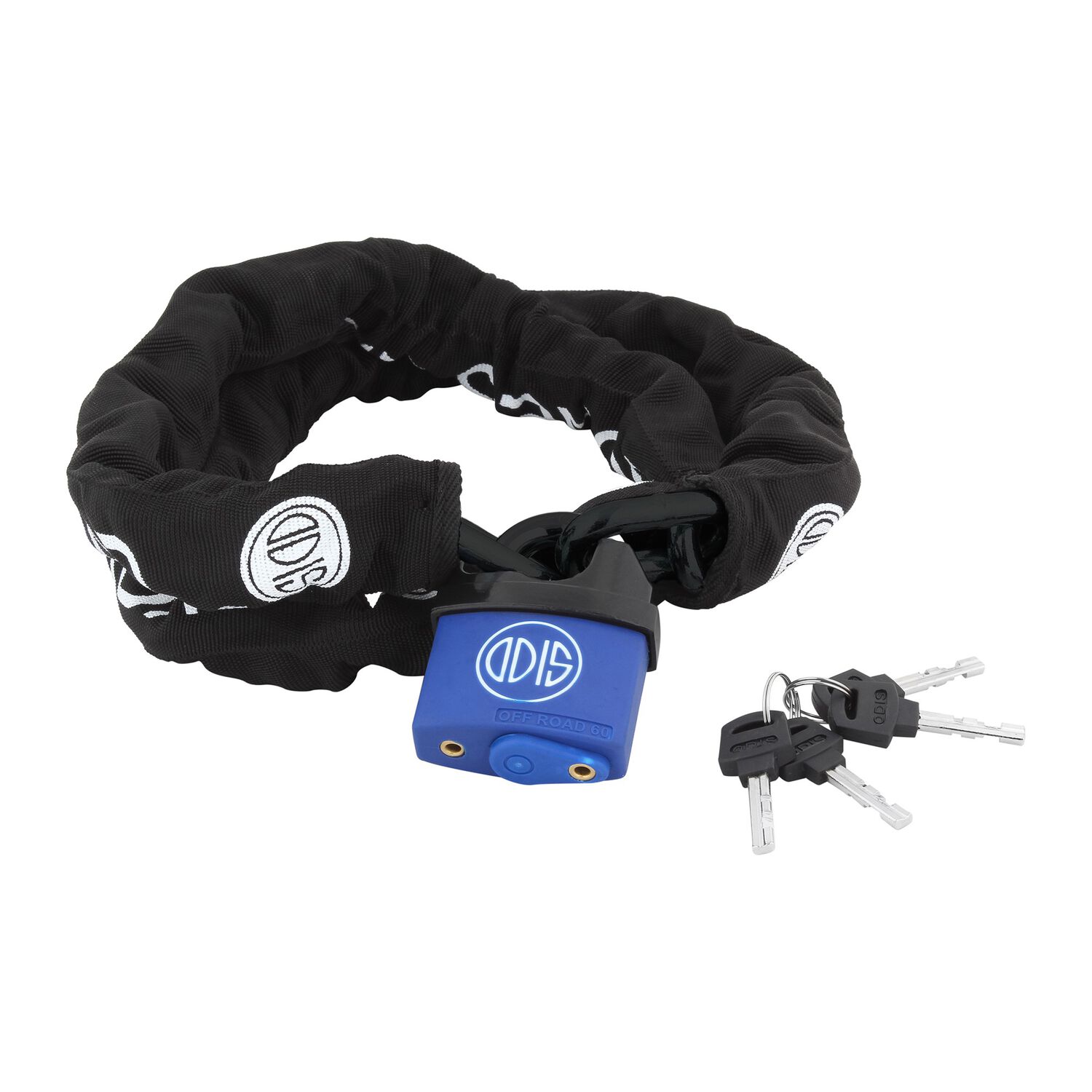 Kit Rueda Repuesto Off Road Odis: Candado 60mm + Cadena 10mm X 140cm image number 1.0