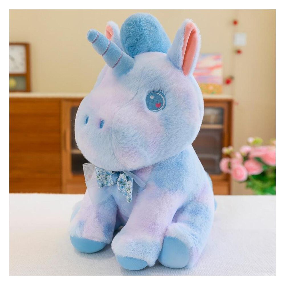 Juguete De Peluche Unicornio Pony Celeste 35cm Infantil image number 1.0