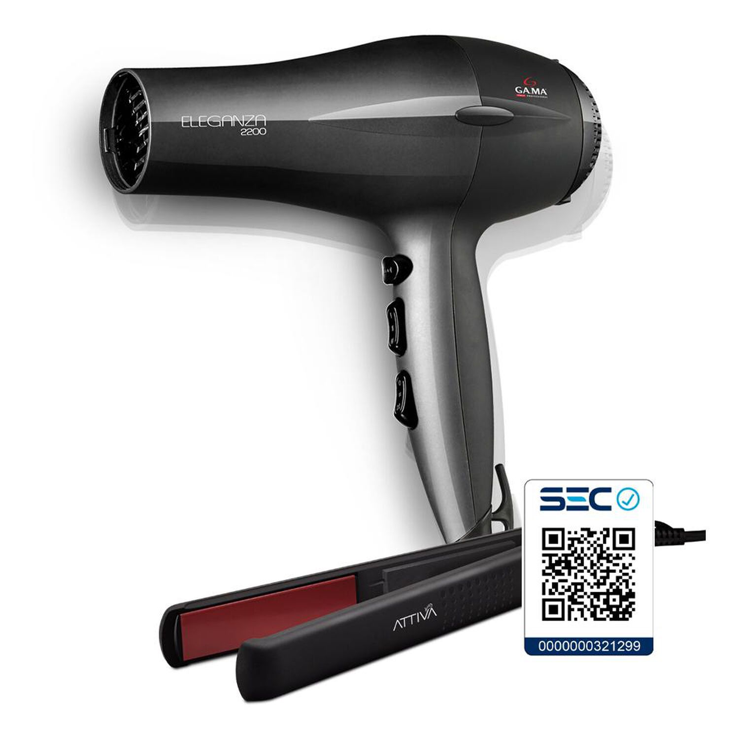 Combo Cuidado Personal Gama Alisador PLI-CP9 / Secador De Pelo Eleganza image number 7.0