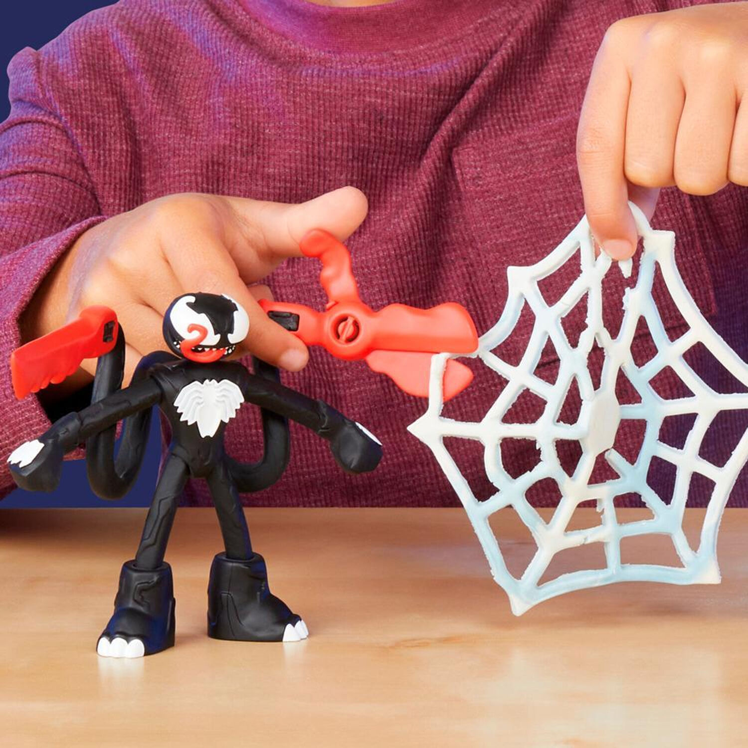 Play-doh Spider-man Lanza Y Atrapa image number 6.0