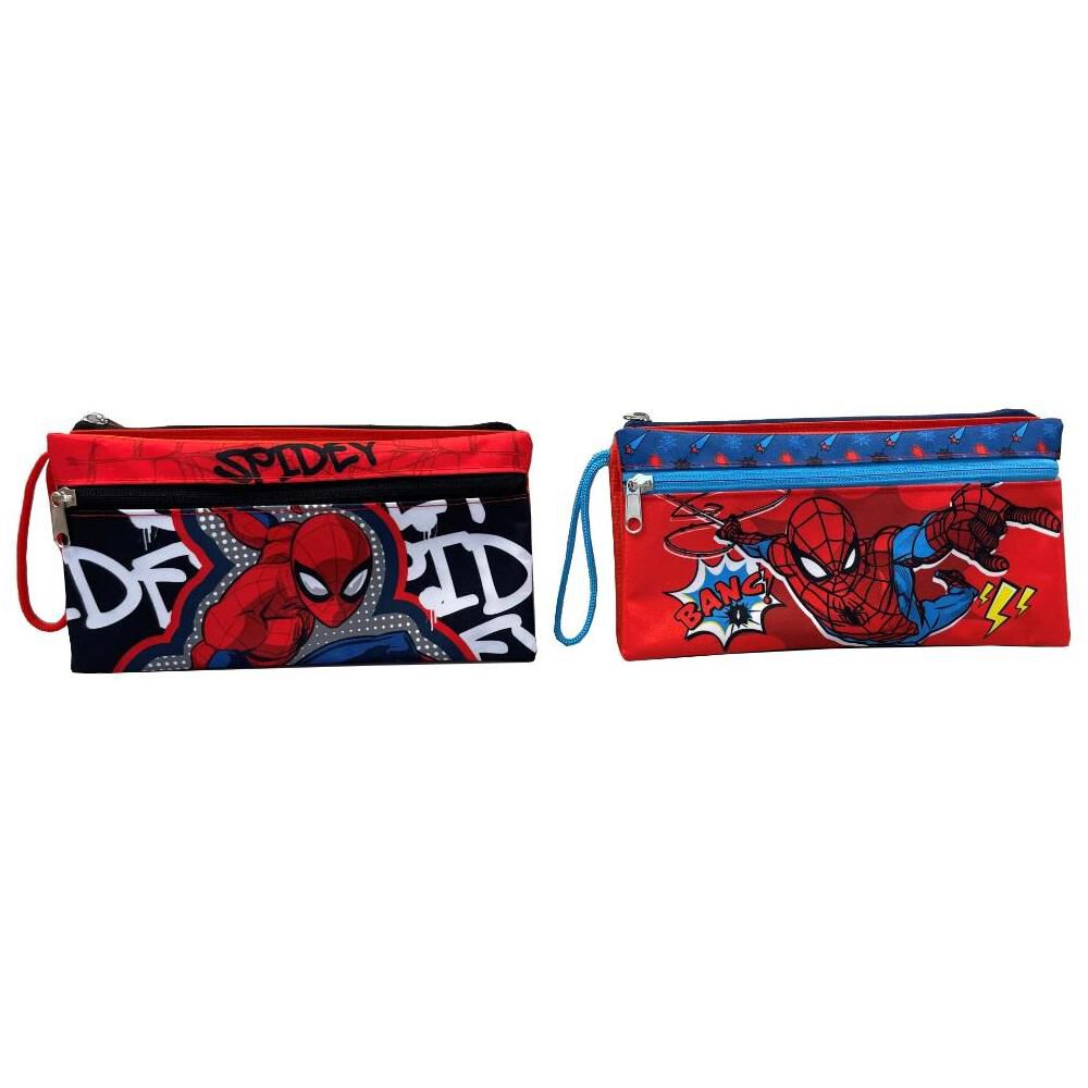 Estuche Doble Cierre Spiderman 2 Diseños image number 0.0