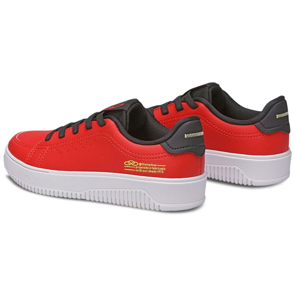 Zapatilla Adolescentes Eros Infantil Rojo image number 3.0
