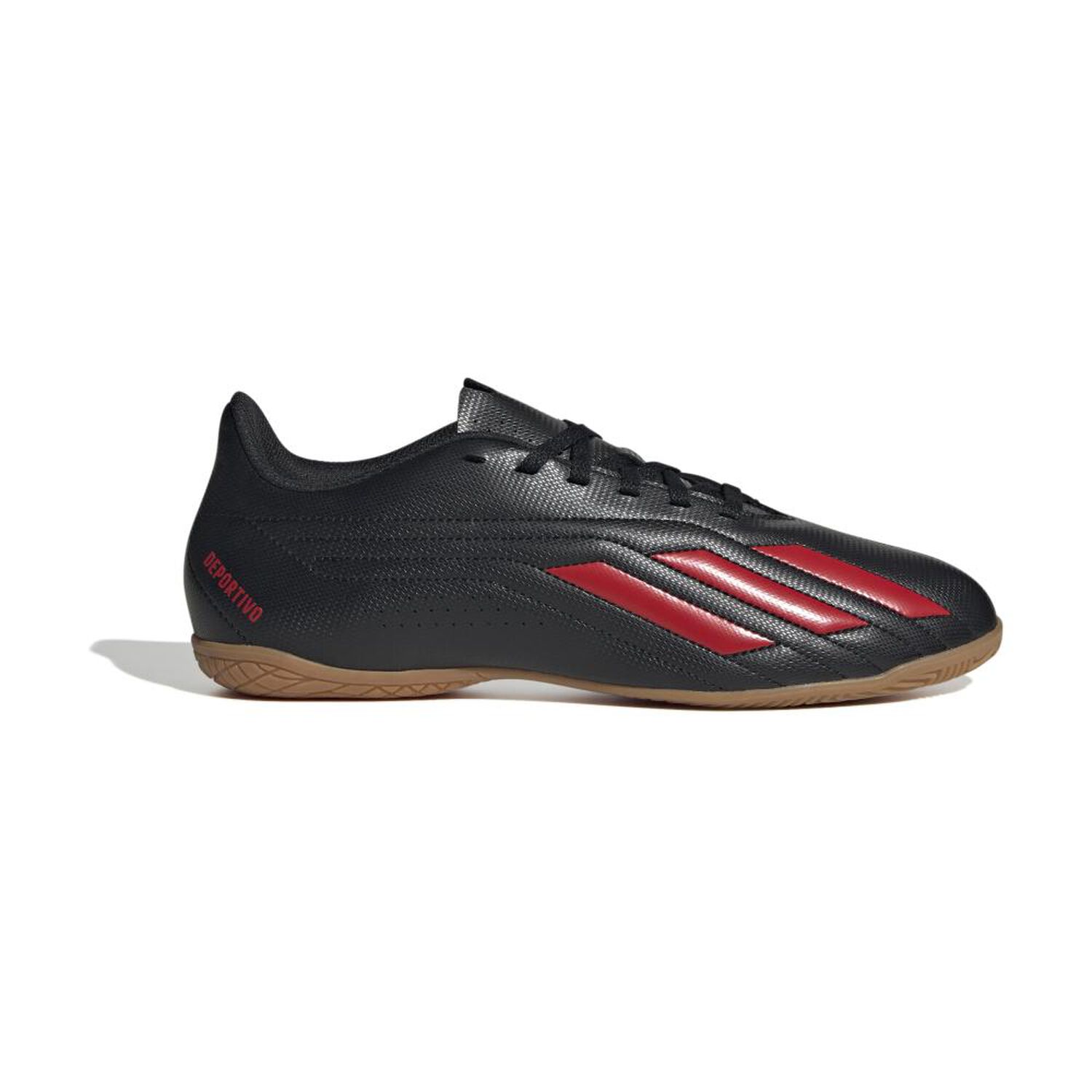 Zapatilla F&uacute;tbol Hombre Adidas Deportivo Ii In Negro image number 1.0