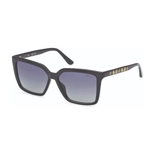 Lentes De Sol Negro Brillante Polarizados Guess