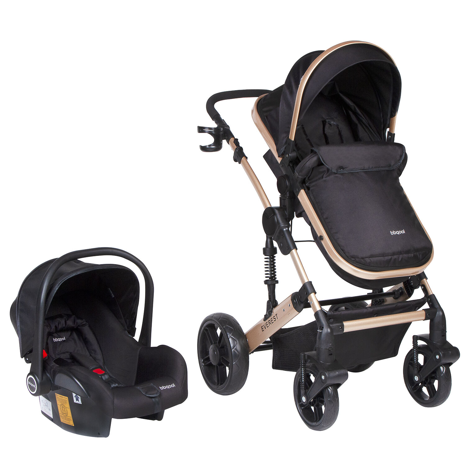 Coche Travel System Everest Black image number 2.0