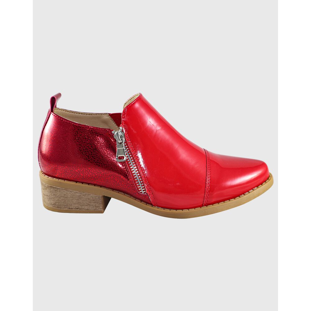 Botin Bajo Three Sensations Rojo image number 2.0