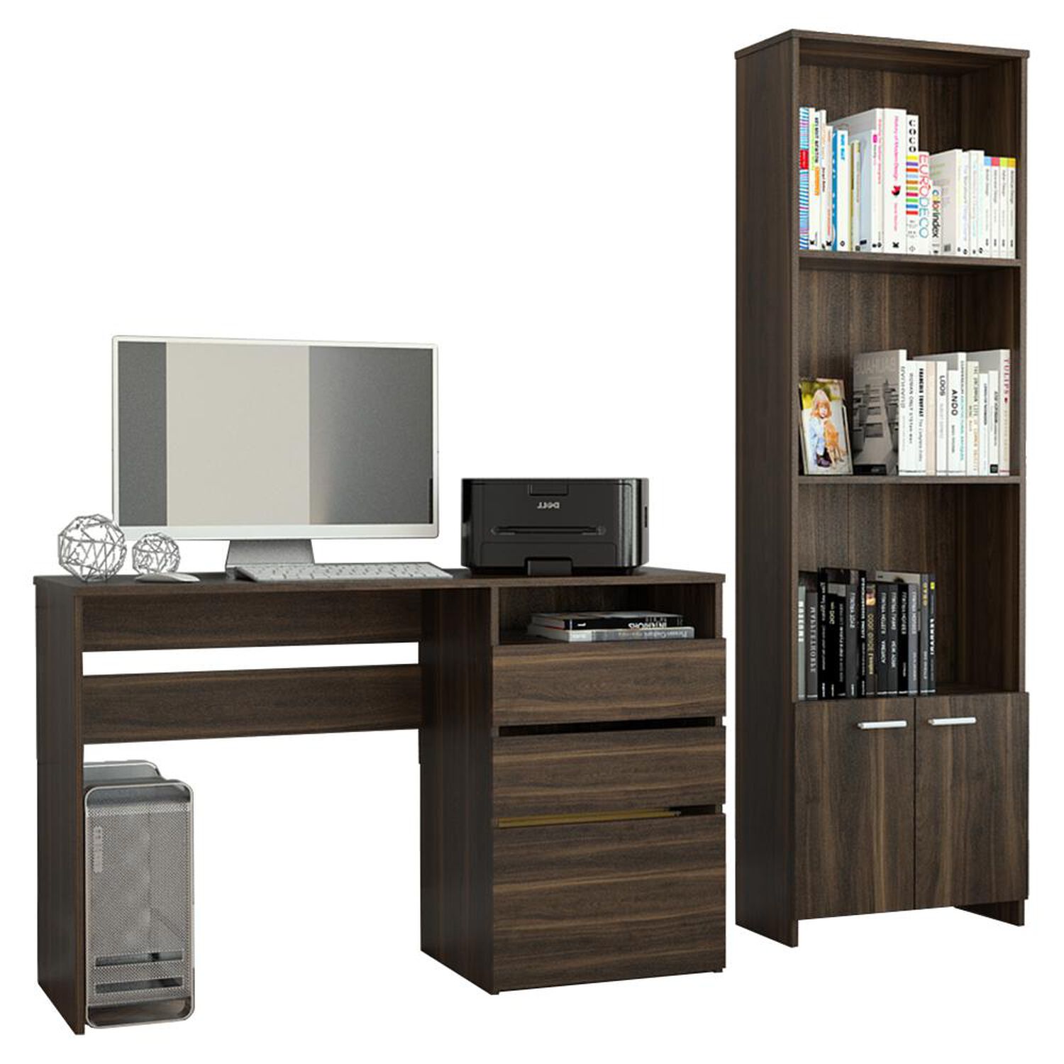 Combo Tuhome C31-Off / Biblioteca + Escritorio image number 0.0