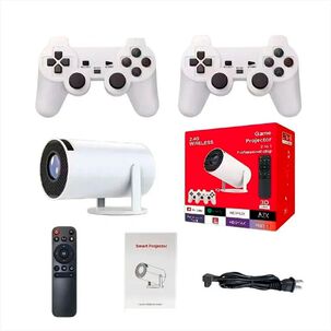 Proyector Para Video Juegos + 2 Controles 4k Hd Retro