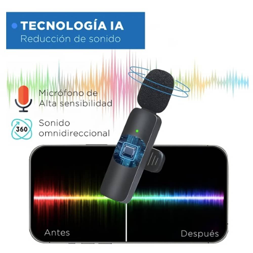 Microfono Inalambrico Solapa Lavalier Linkon Profesional image number 2.0