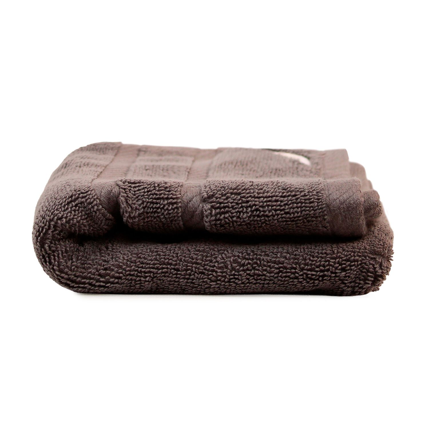 Toalla De Mano Nautica Signature Premium 100% Algod&oacute;n Gris Oscuro image number 1.0