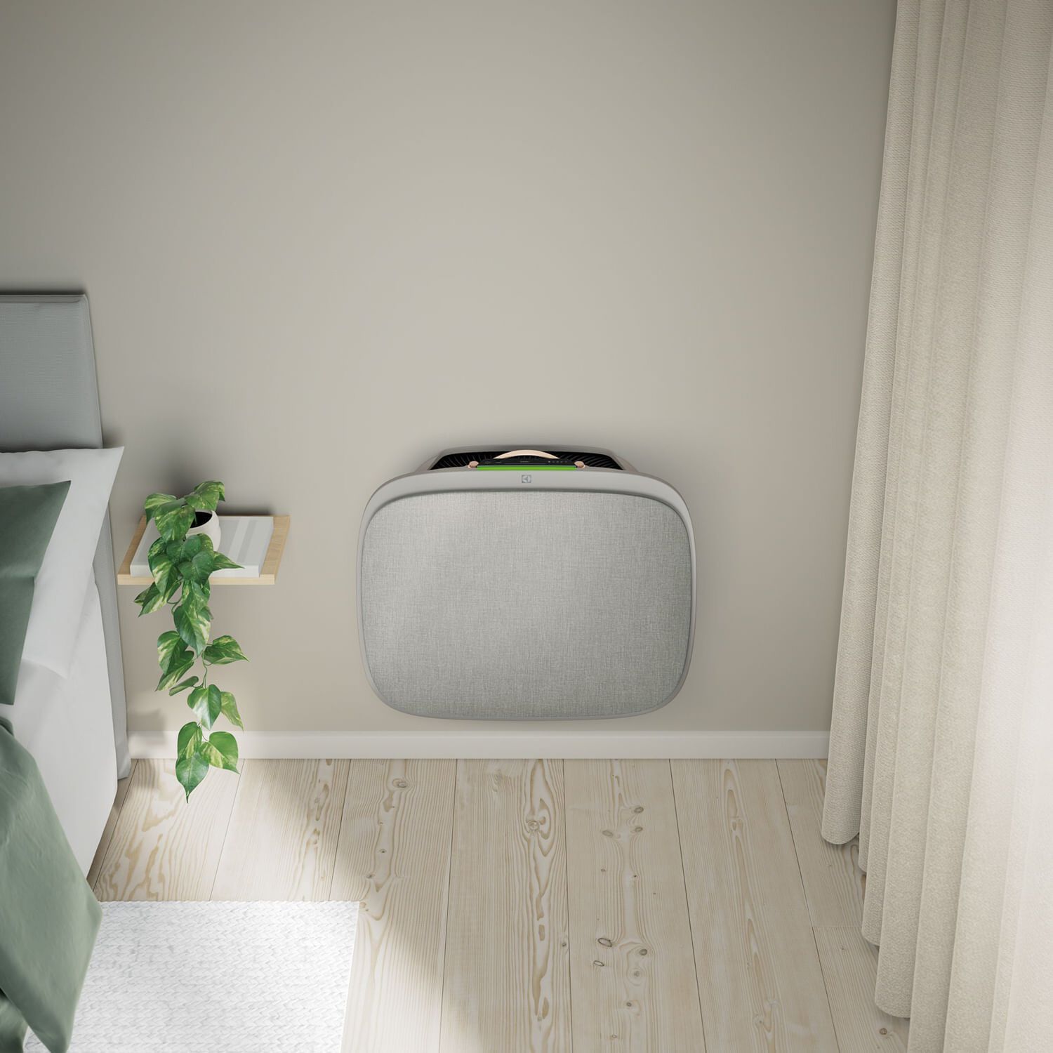 Purificador De Aire Electrolux Ultra Silencioso Well A7 Gris image number 10.0