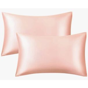Funda Almohada Satin 100x50 Cm Rosa