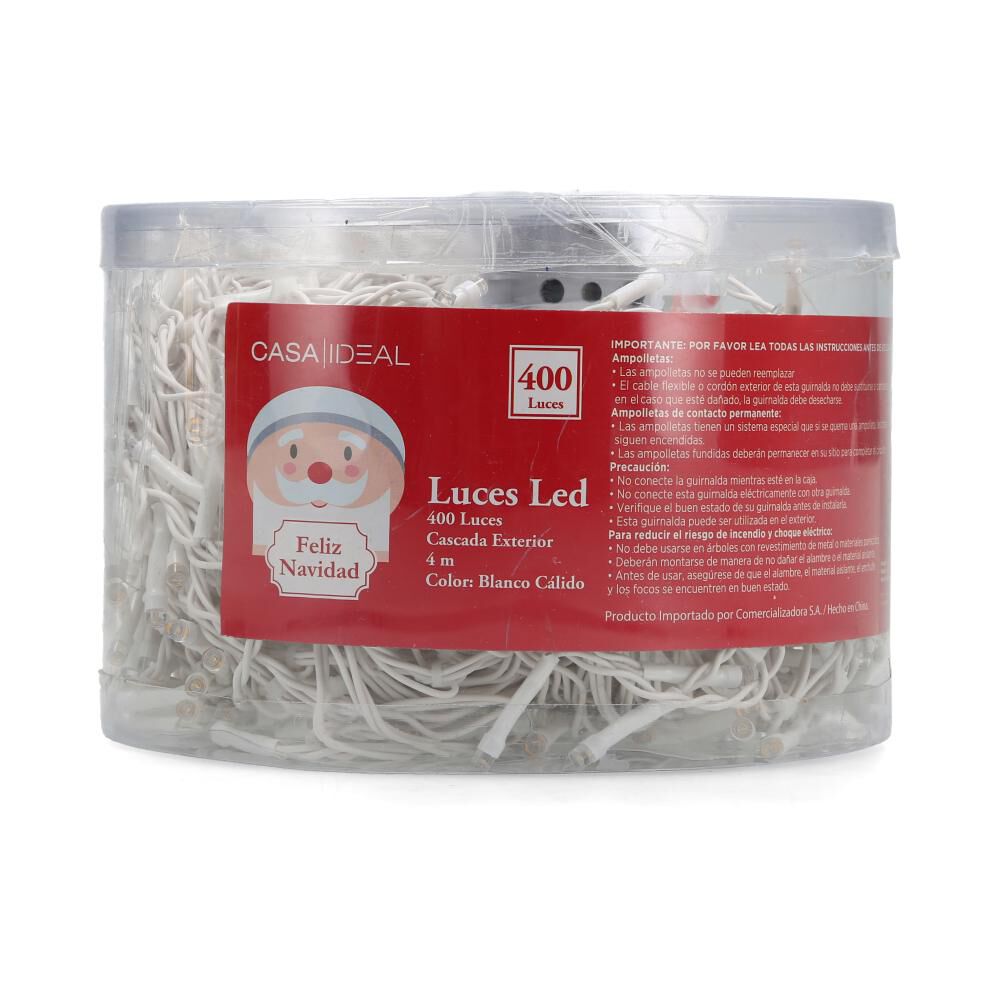 Luces De Navidad Casaideal Cali 400 Led / 4 Metros image number 1.0