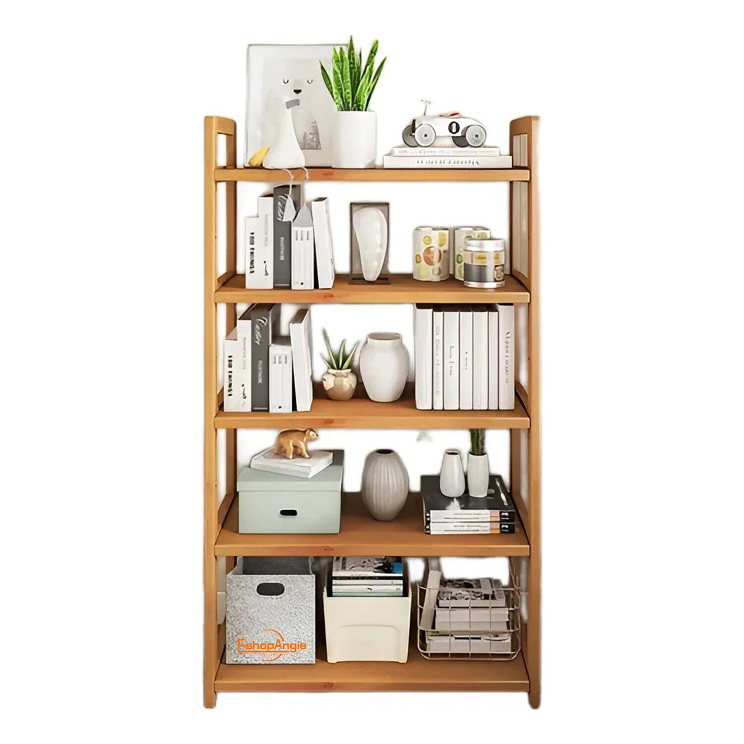 Organizador Bamb&uacute; Ajustable 5 Niveles Para Cocina Ba&ntilde;o image number 2.0