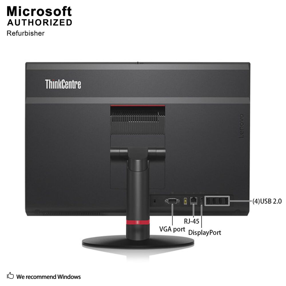 Computador All In One Lenovo Thinkcentre M700z 20" (i5-6ta 8gb 256gb Ssd) Reacondicionado Grado A image number 3.0