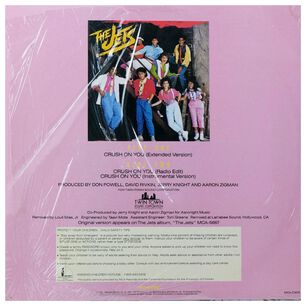 The Jets - Crush On You | 12" Maxi Single Usado