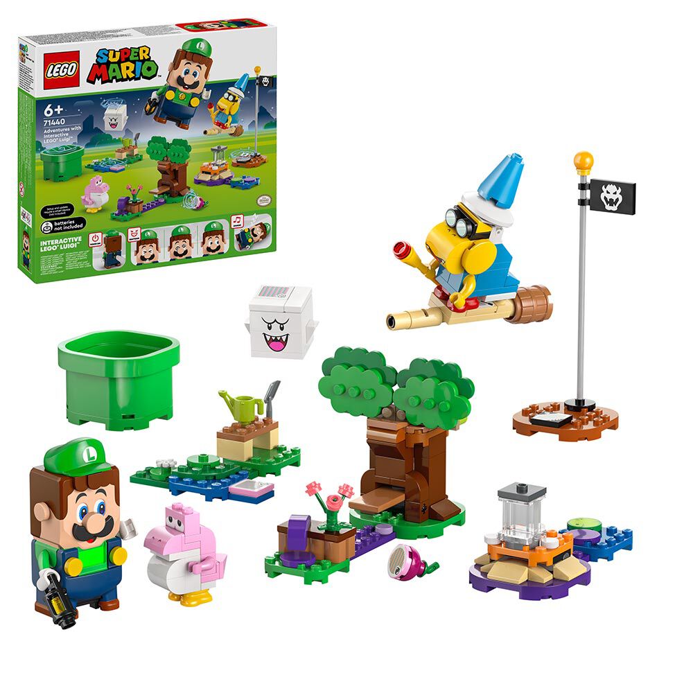 Lego Super Mario - Aventuras Interactivas Con Luigui - 71440 image number 0.0