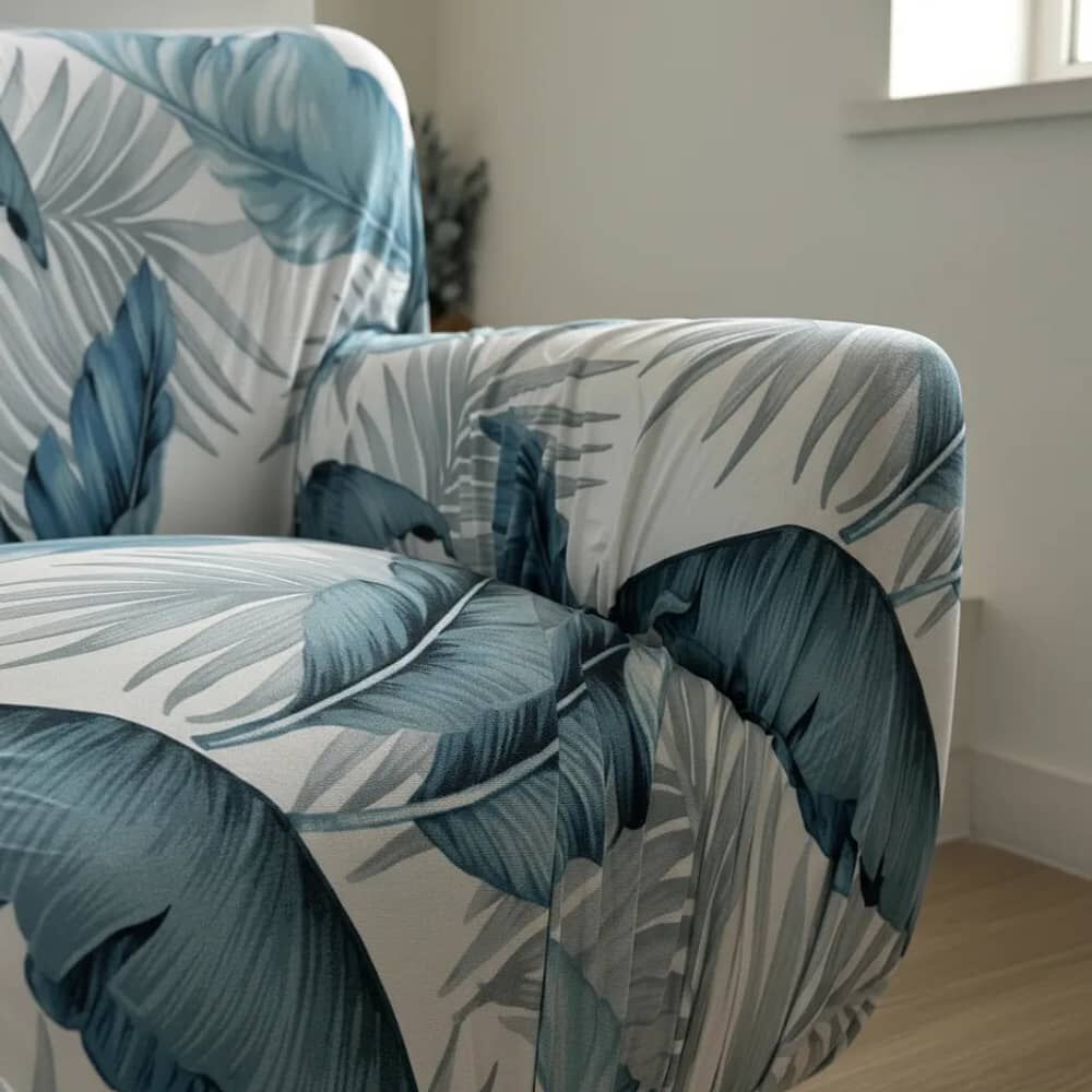 Funda De Sof&aacute; Estampada De 1 Cuerpo image number 5.0