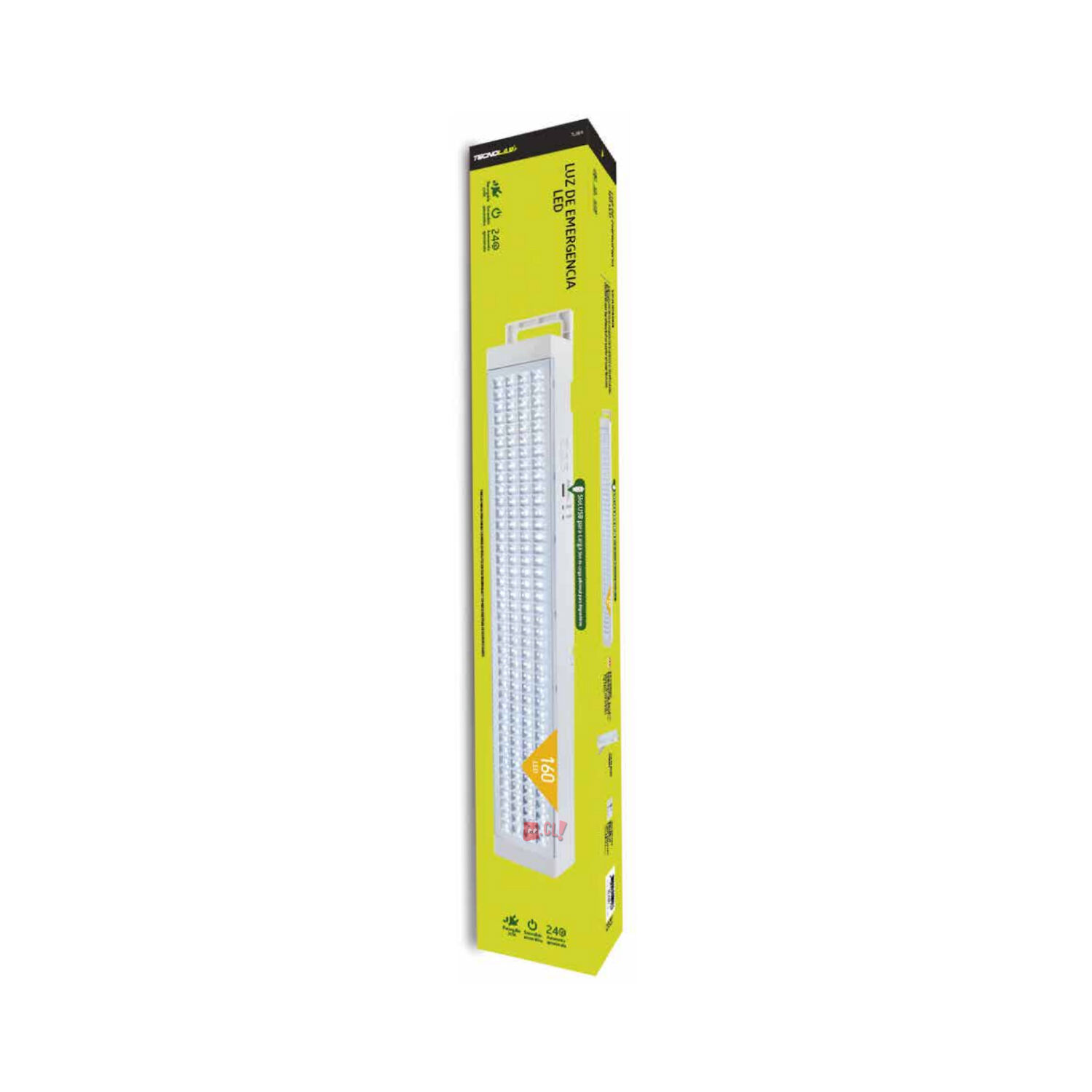 L&aacute;mpara De Emergencia Con 160 Led De 640 Lumen - Ps image number 1.0