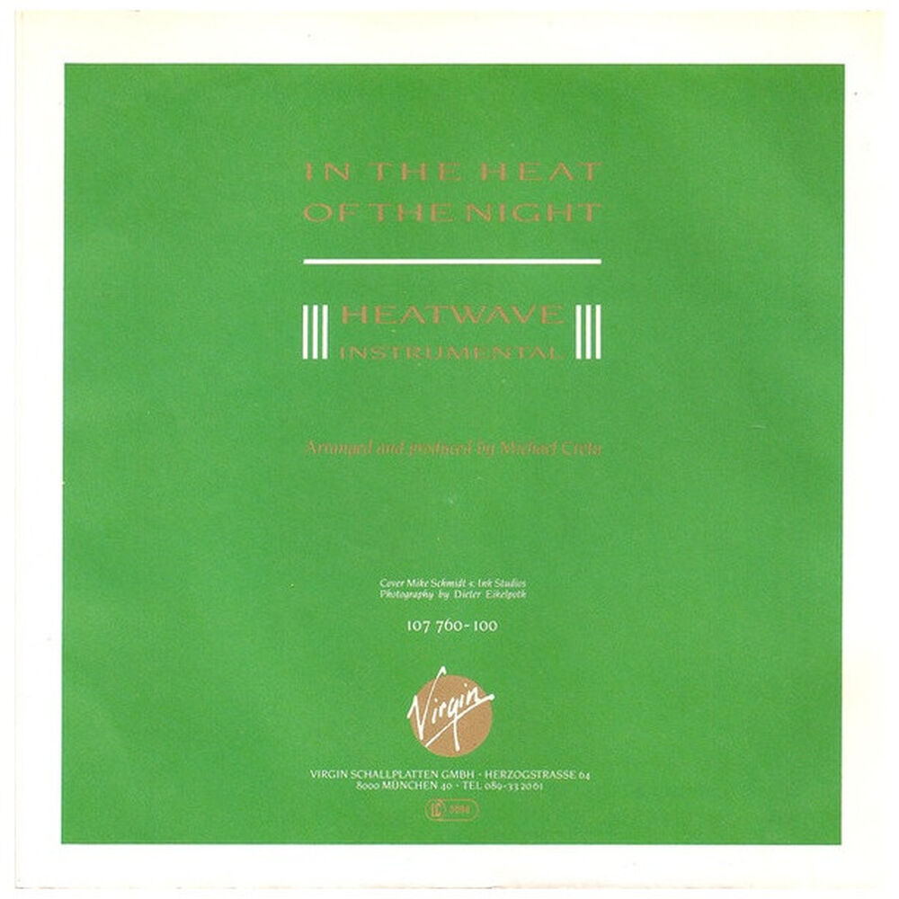 Sandra - In The Heat Of The Night | 7" Single Usado image number 1.0