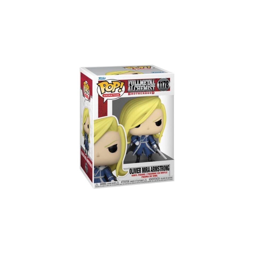 Figura Oliver Milla Armstrong 1178 Fullmetal Alchemist Funko image number 2.0