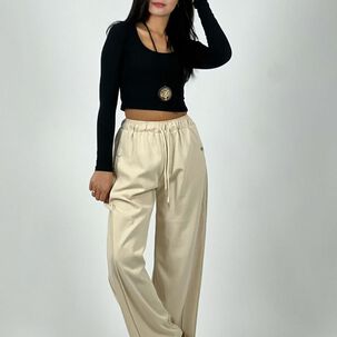 Pantalón De Algodón Doble Pretina