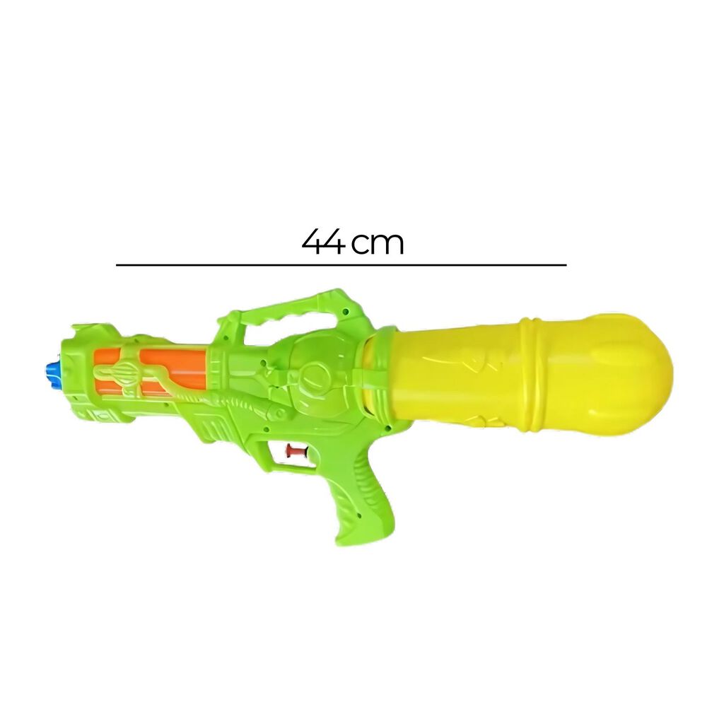 Pistola De Agua 44 Cm Juguetes De Verano Verde Amarillo image number 1.0