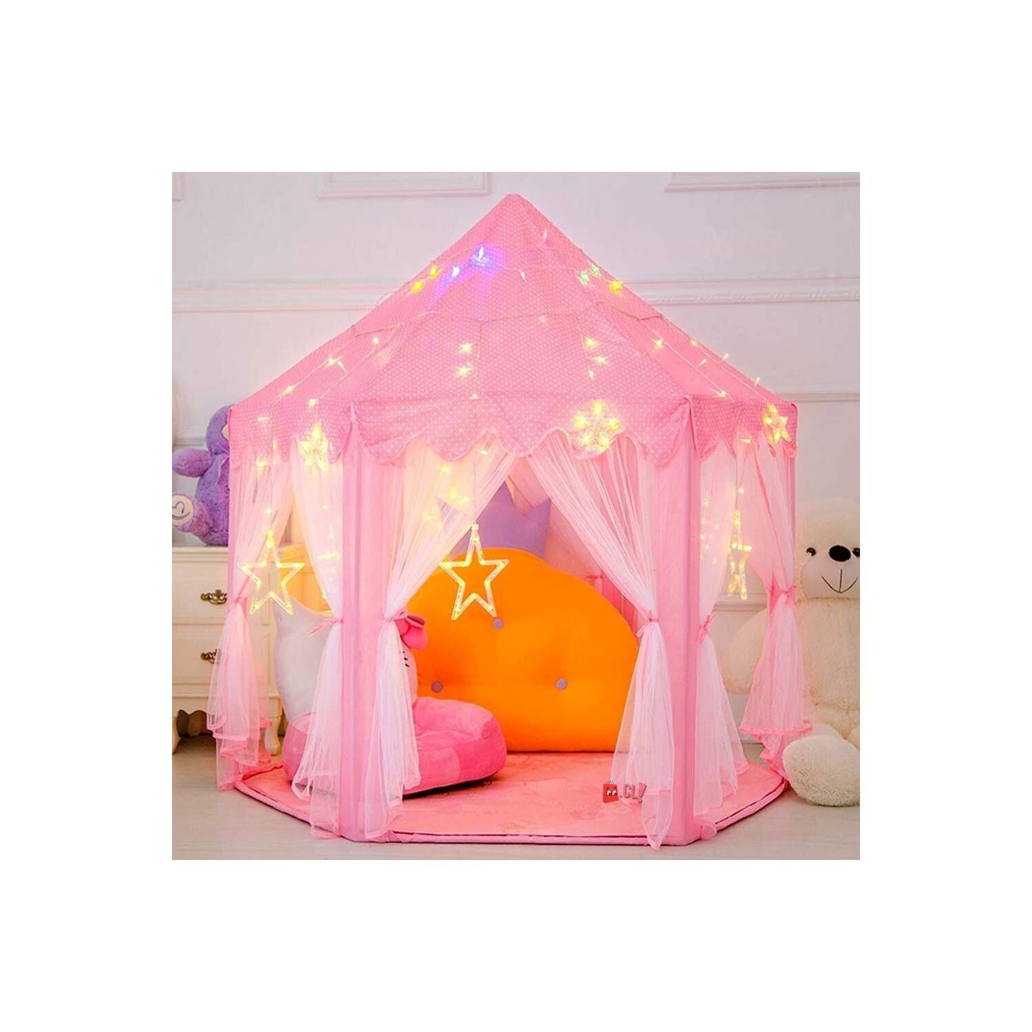 Carpa Infantil Castillo Princesa Plegable - Ps image number 3.0