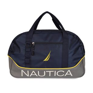 Set 3 Bolsos De Viaje Con Ruedas Nautica Mannar Azul + Candado