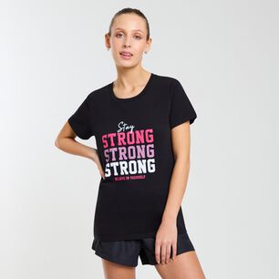 Polera Deportiva Manga Corta Cuello Redondo Mujer Wetland