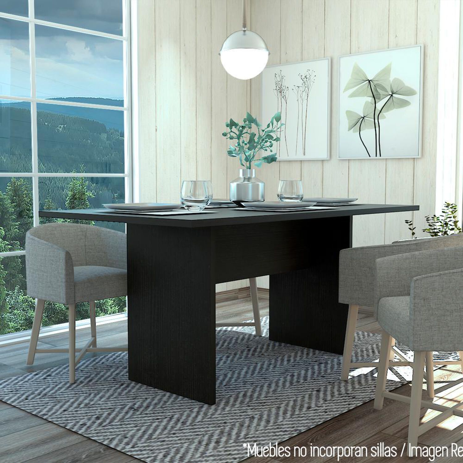 Mesa De Comedor Tuhome Beijing 6 Personas image number 4.0