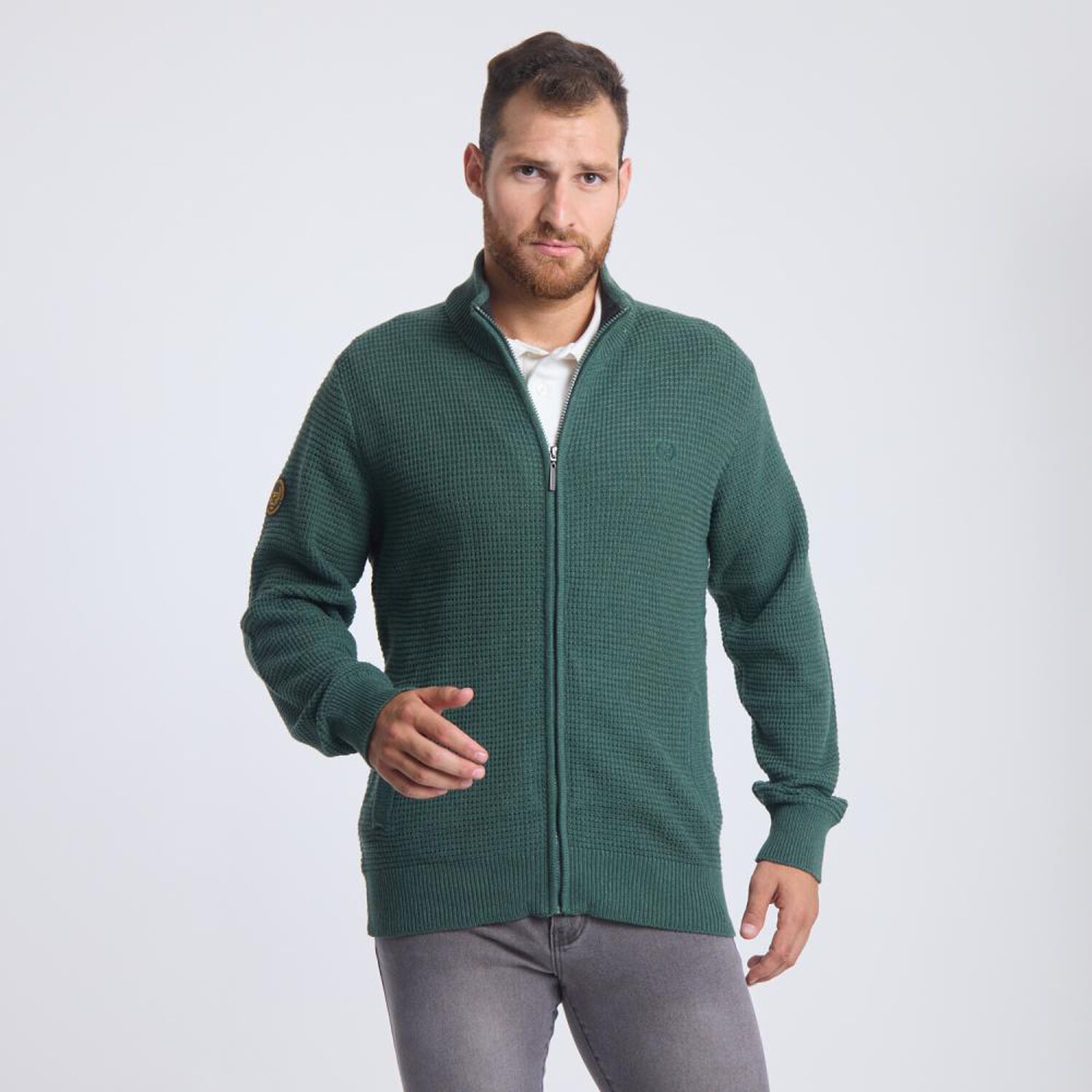 Sweater Regular Manga Larga Cuello Redondo Hombre Peroe image number 0.0