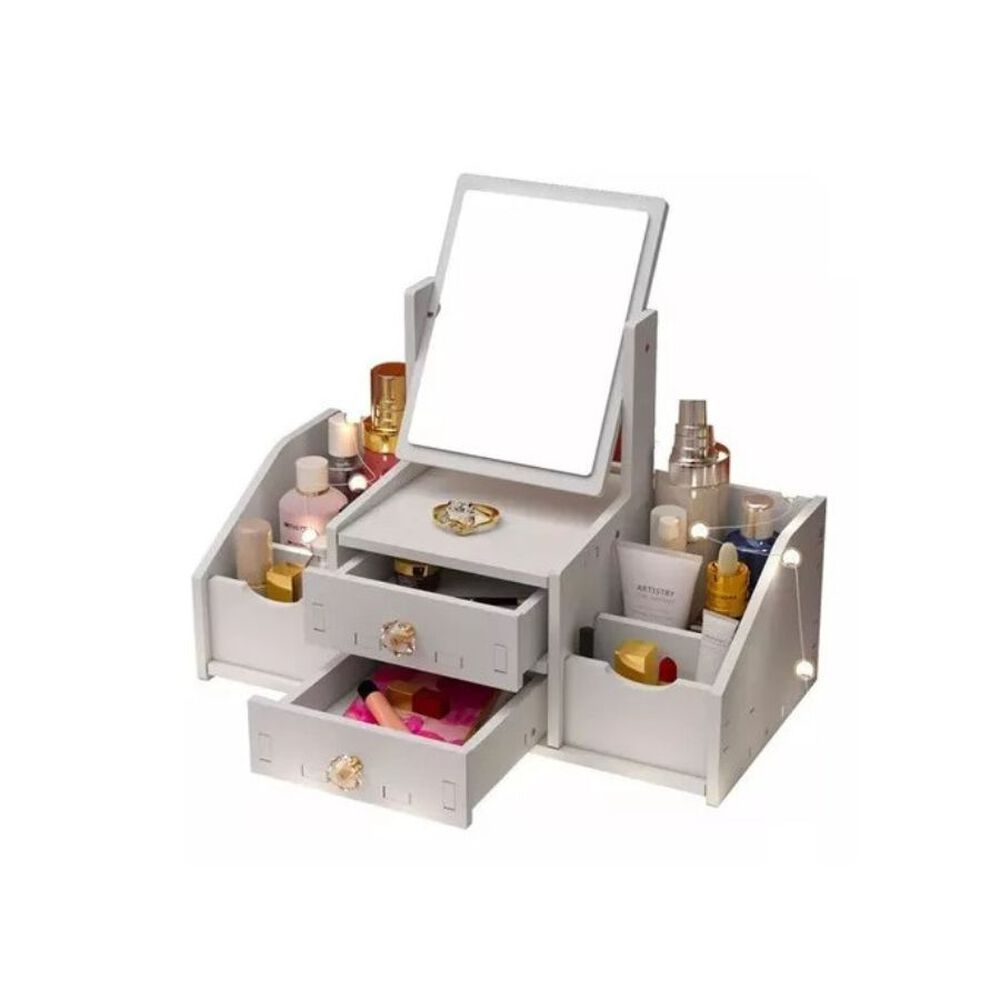 Organizador Cajón Maquillaje Con Espejo Rectangular Repisas image number 2.0