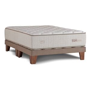 Cama Europea Celta Natural Bamboo / Super King / Base Dividida
