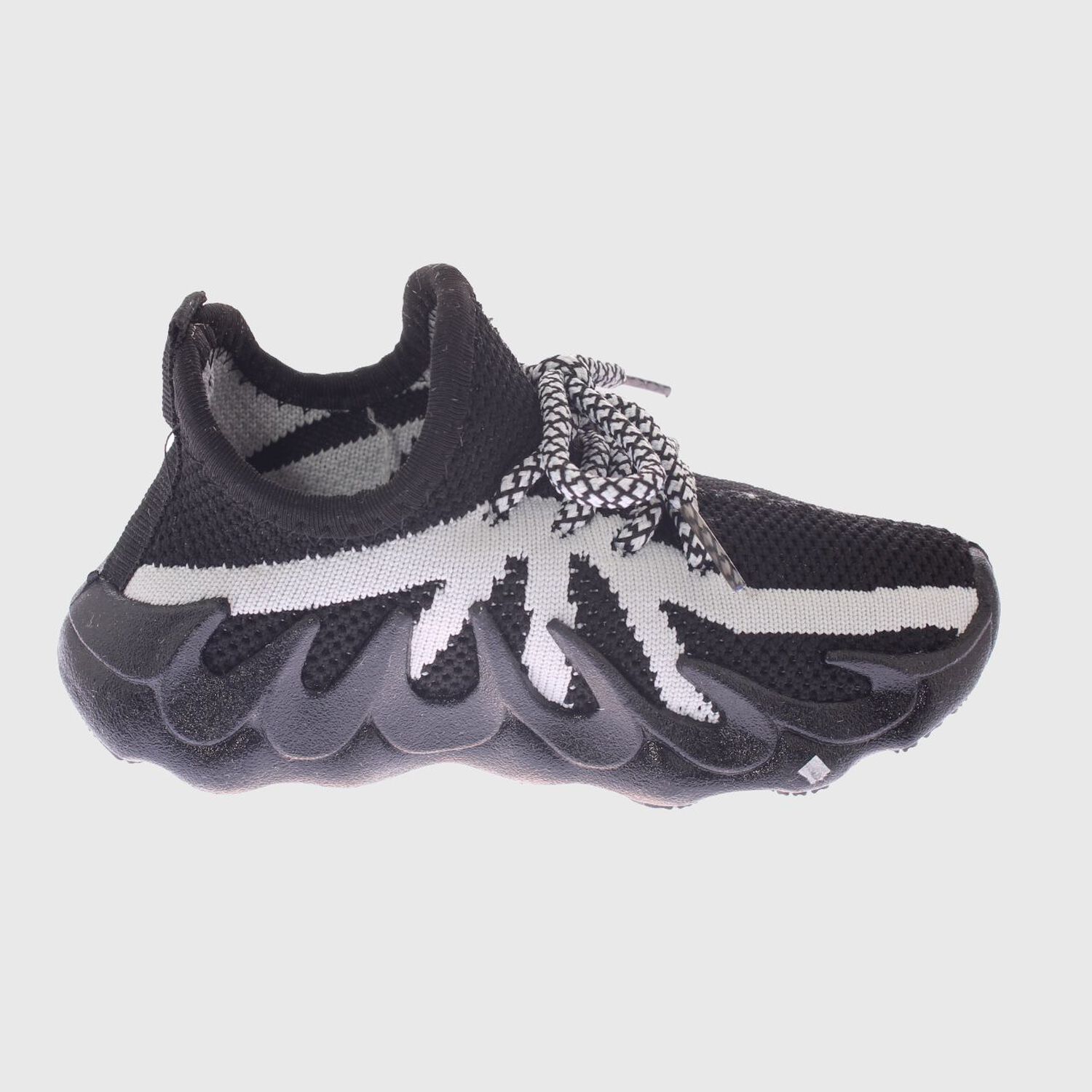 Zapatilla Kids Negro Gris Bbo Art. E20974blackgrey image number 3.0
