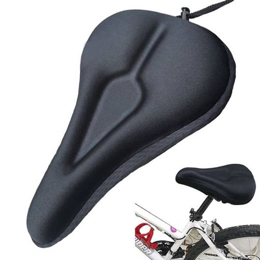 Forro Asiento De Bicicleta Cubre Sillin De Gel Maxima Comodidad image number 1.0